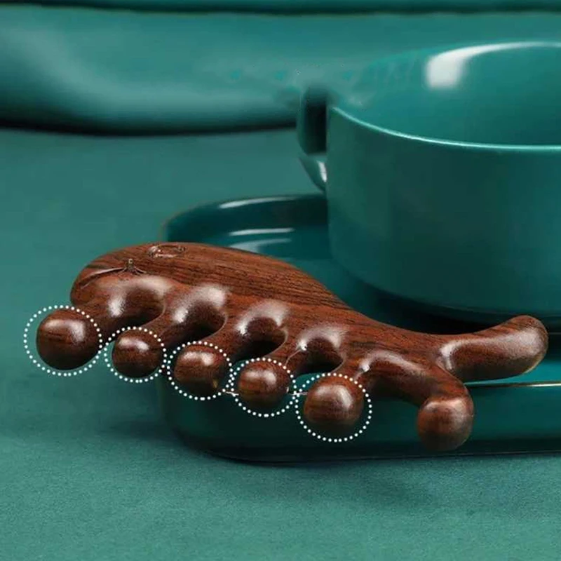 Массажная расческа HNKMP из сандала