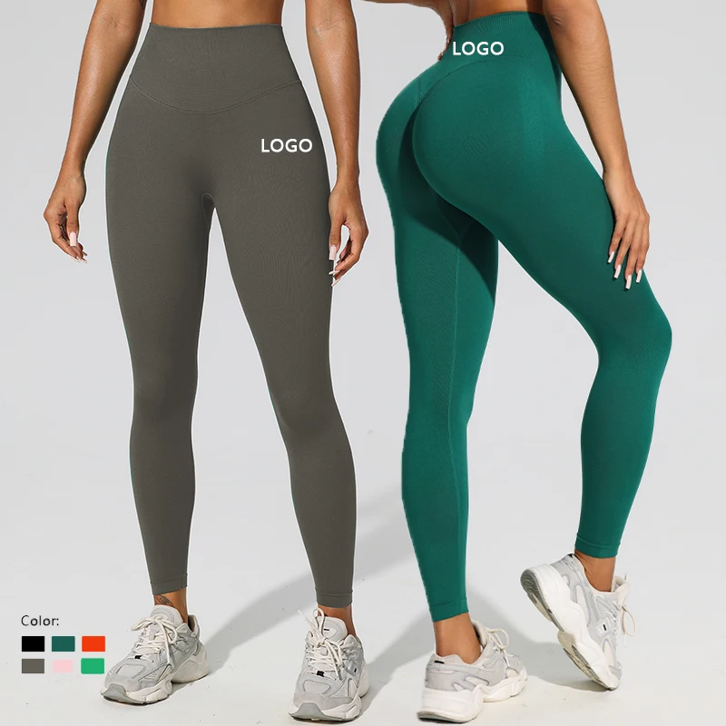 HUAT SHARK женские бесшовные брюки для тренажерного зала и йоги спортивная одежда