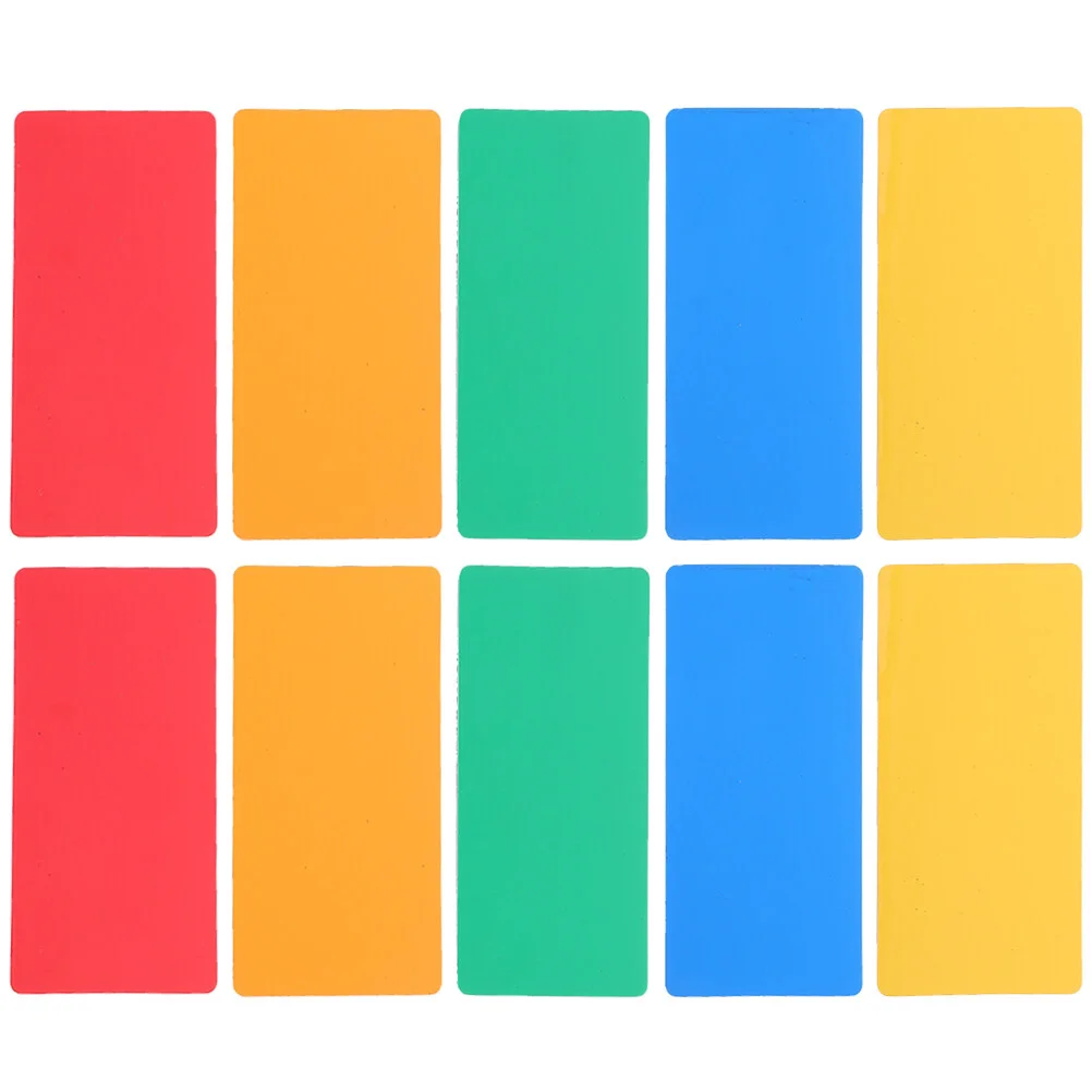 

10 Pcs Notebook Whiteboard Magnetic Dry Erase Fridge Memo Sticker Rubber Tag Markers Writable Magnets