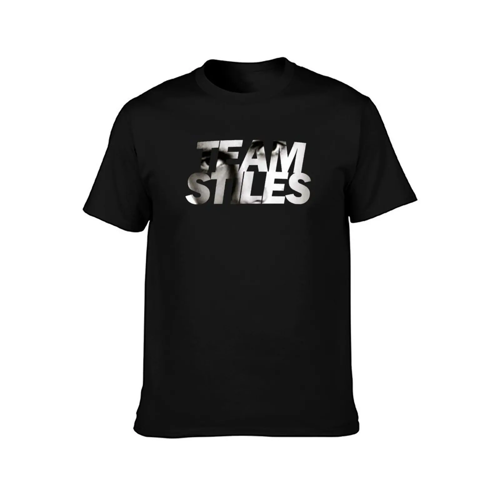 Фото Футболка Team Stiles, мягкая повседневная хлопковая футболка с короткими рукавами №2