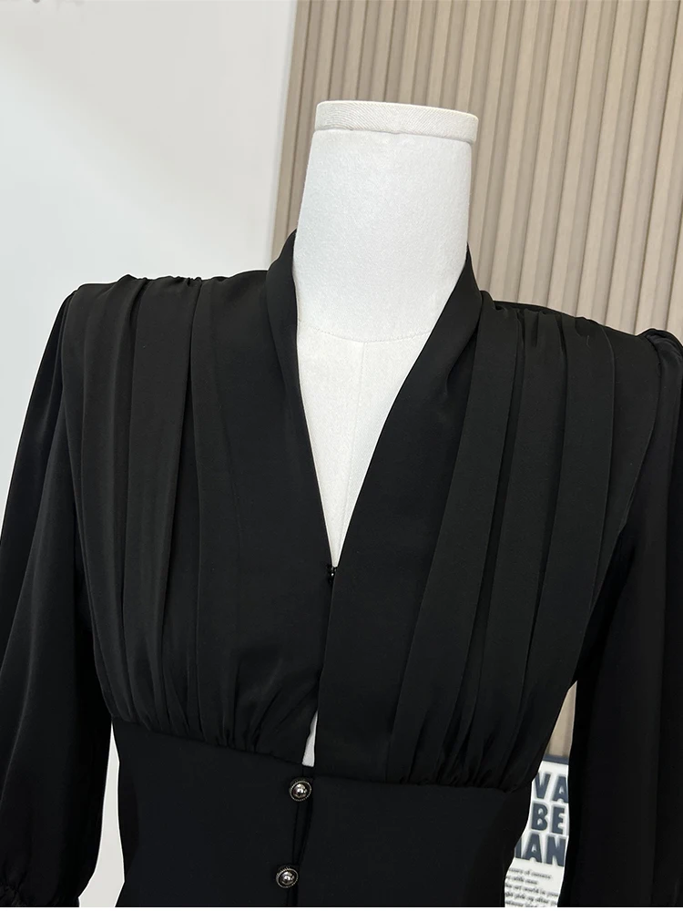 Женские шифоновые рубашки блузки с v-образным вырезом верхняя рубашка длинными