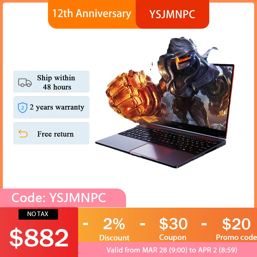 

15,6-дюймовый игровой ноутбук, Intel Core i9-9880H i9-8950HK Nvidia Geforce GTX 16,1 4G, мини-ПК, ультрабук Win10/11, сканер отпечатка пальца