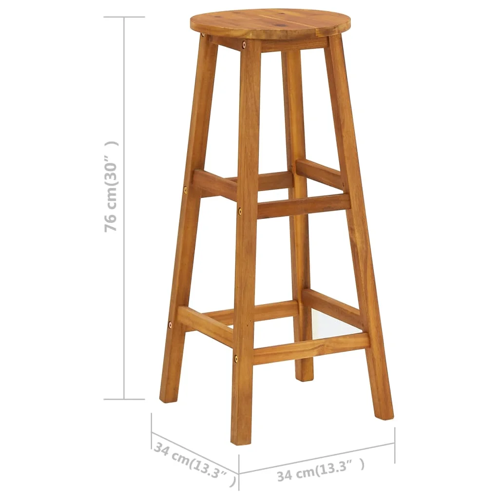 Bar Stool Chair Counter Stools Set of 4 Kitchen Decor for Counter Solid Acacia Wood
Bar Stool Chair Counter Stools Set of 4 Kitchen Decor for Counter Solid Acacia Wood