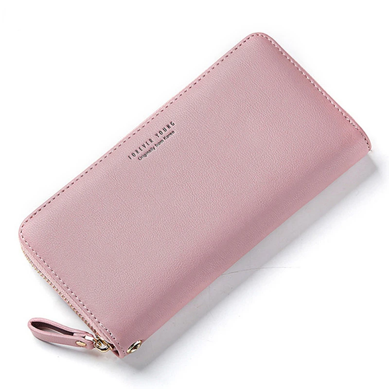

Wristband Women Long Clutch Wallet Large Capacity Wallets Female Purse Lady Purses Phone Pocket Card Holder Carteras