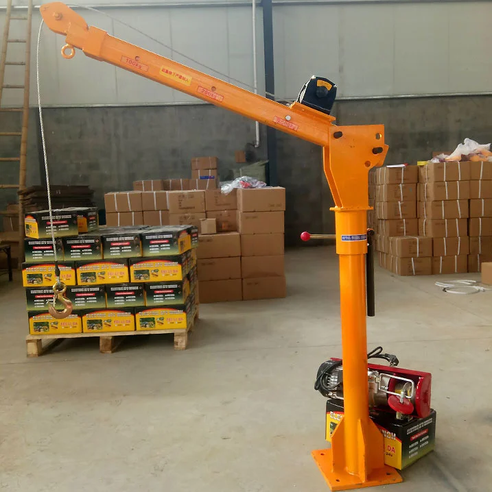 Тонн подержанный кран фиксированный гидравлический небольшой подъемный станок