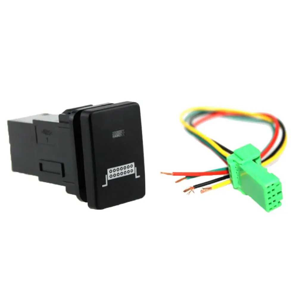 

Blue LED Light Bar Push Button Switch 12V For