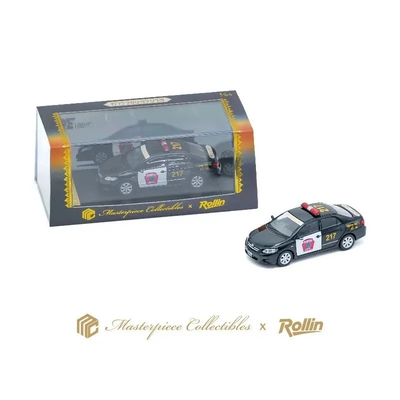Коллекционная модель полицейской машины Rollin Thai в масштабе 1:64 из литого сплава, подарок для мальчиков, игрушка для мальчиков, рождественский подарок (art.: 3920dc81349ee) - 3920dc81349ee