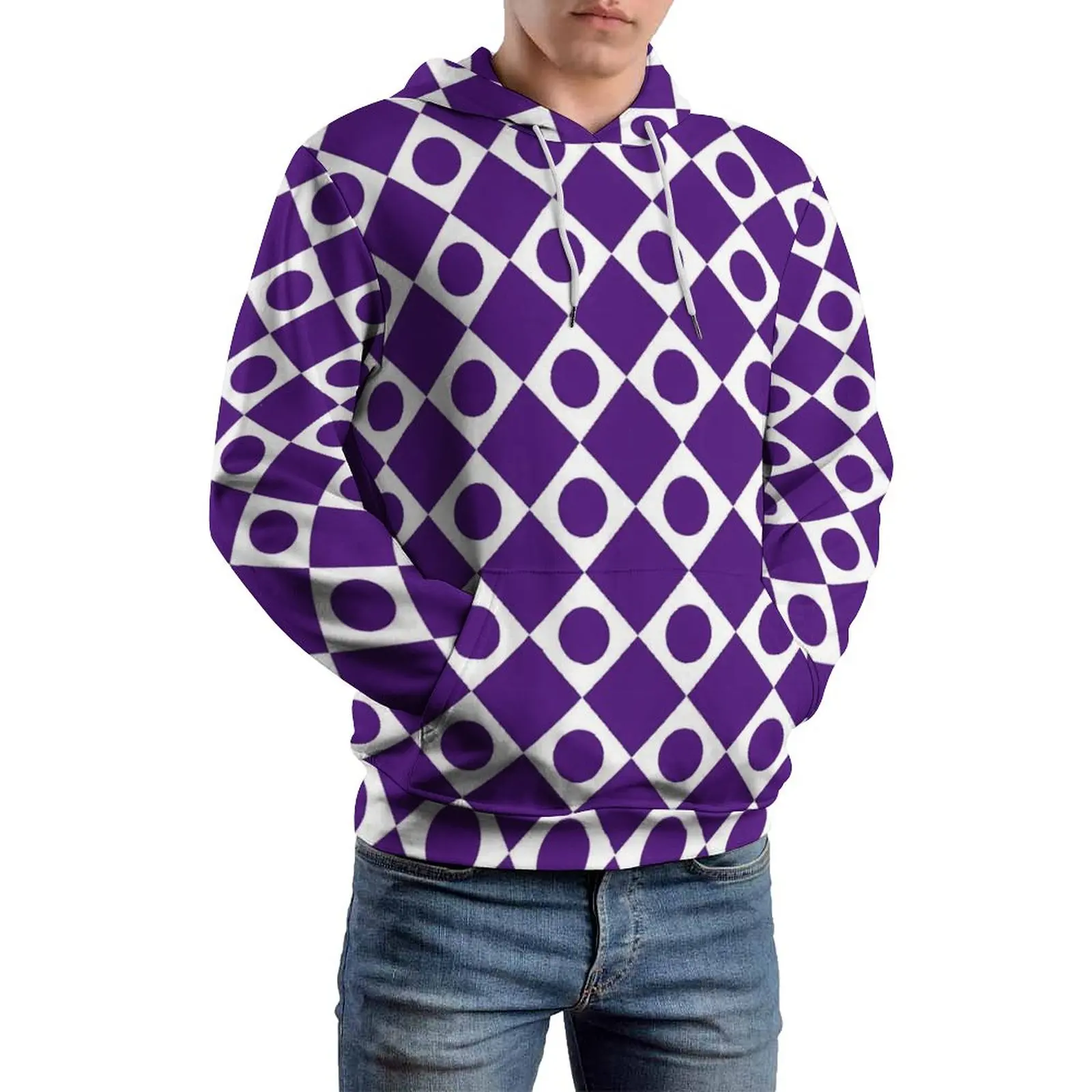 

Retro Mod Loose Hoodies Vintage 60s Print Street Wear Hoodie Man Long Sleeve Elegant Custom Sweatshirts Big Size 4XL 5XL
