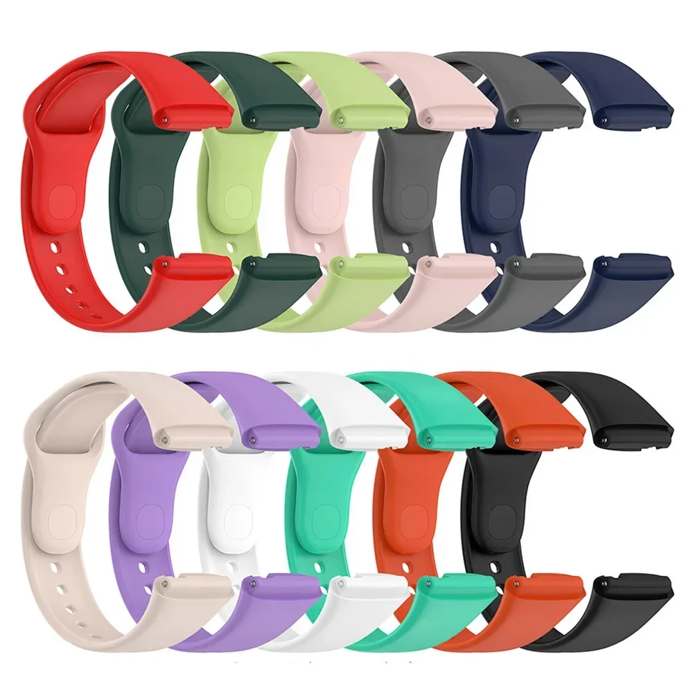 Ремешок силиконовый для Redmi watch 3 Active браслет с защитным чехлом Xiaomi