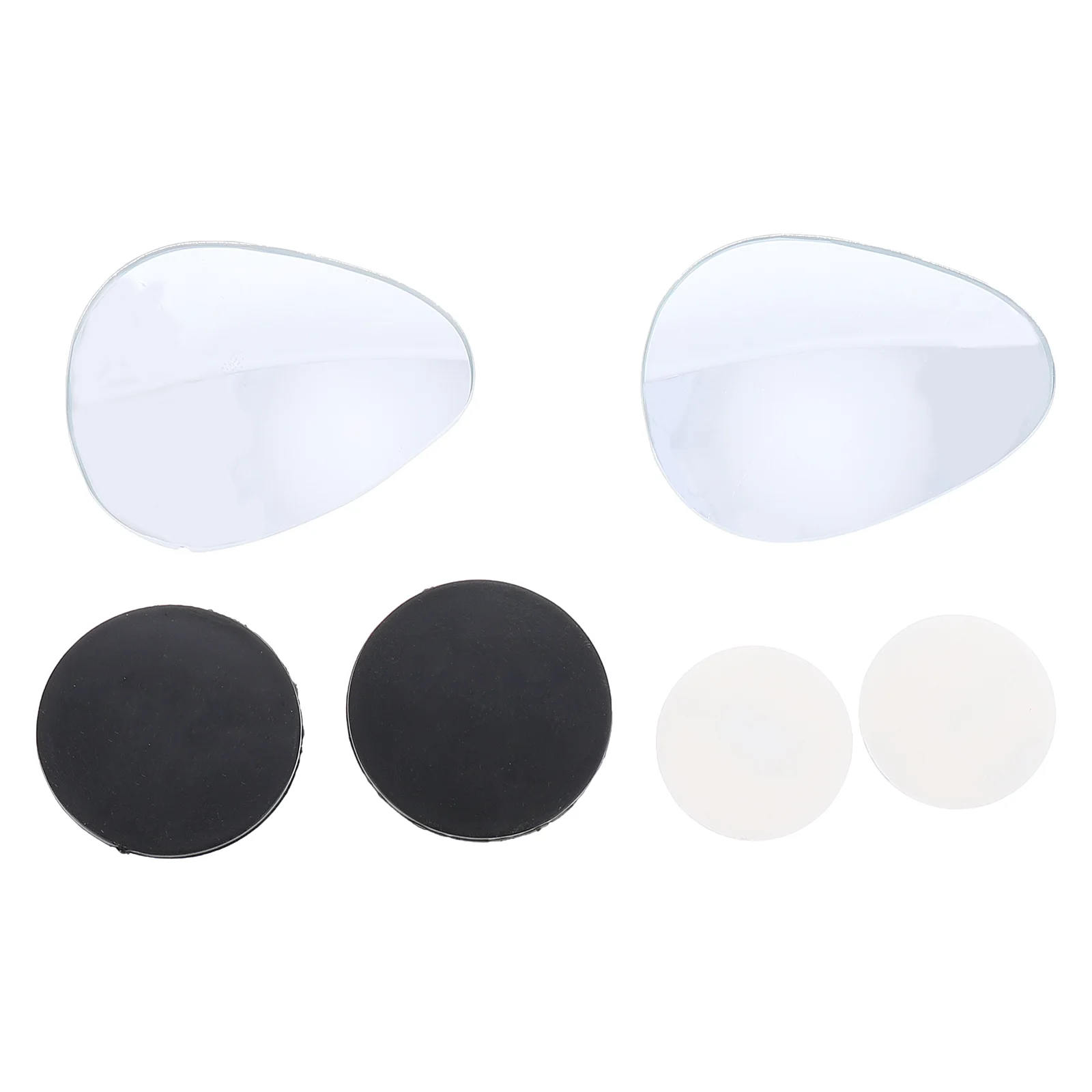 

2Pcs Wide Angle Side-View 360 Adjustable Degree Blind Spot Mirrors Rear View Mirror Universal Mirror Auxiliary Mirror for Safe