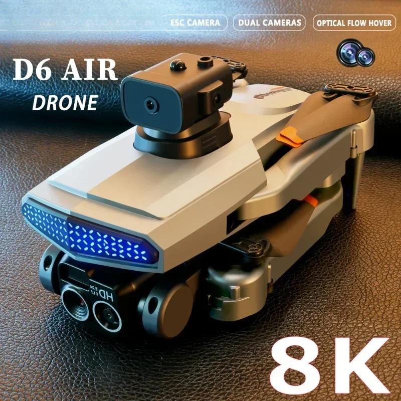 

Профессиональный Квадрокоптер 8K с двойной камерой высокой четкости, модель 5000M D6, беспилотник с пятисторонним обходом препятствий