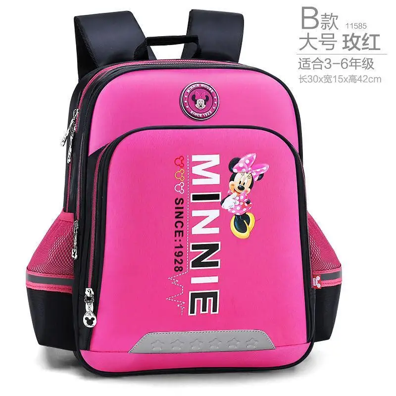 Authentic Disney Mickey schoolbag for primary school students,safety reflective, load reduction and spine protection,