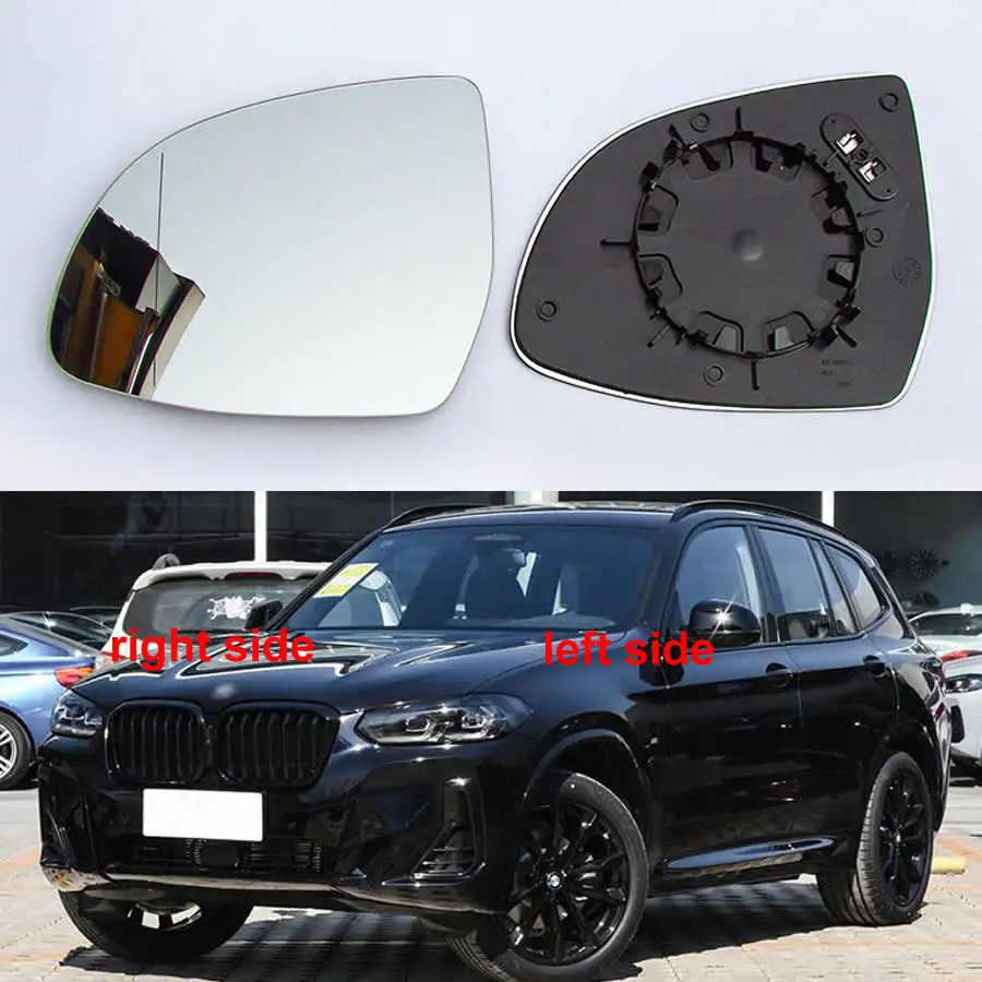 

For BMW X3 X4 X5 2014-2021 / X6 2015-2021 Car Accessories Side Rearview Mirror Glass Rear View Mirrors Lens with Heating