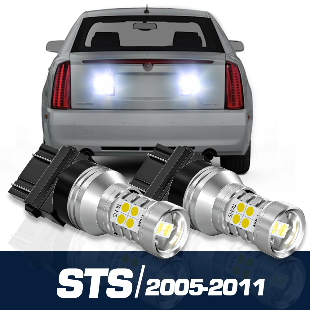 

2pcs LED Reverse Light Backup Bulb Canbus Accessories For Cadillac STS 2005 2006 2007 2008 2009 2010 2011