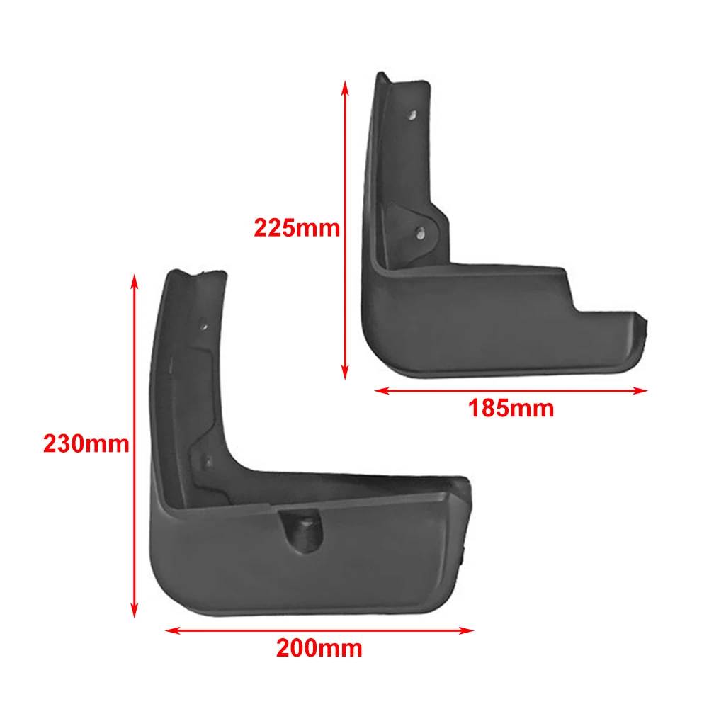 4 шт. автомобильные брызговики для Hyundai Elantra двери седан 2017 2018 2019 2020