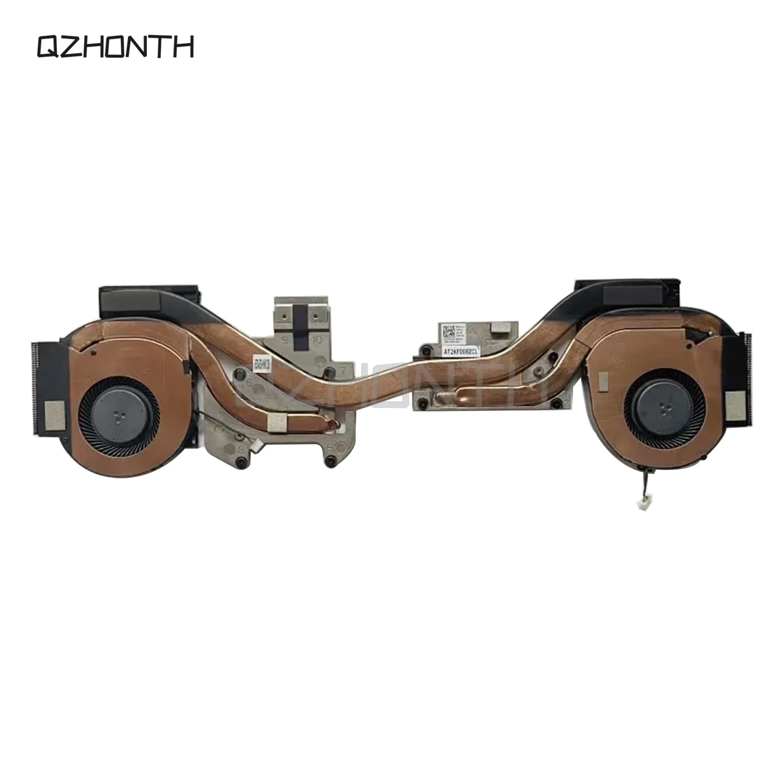 Новый охлаждающий вентилятор для радиатора процессора Dell Precision 7530 7540 NV-128 0TW1KC TW1KC