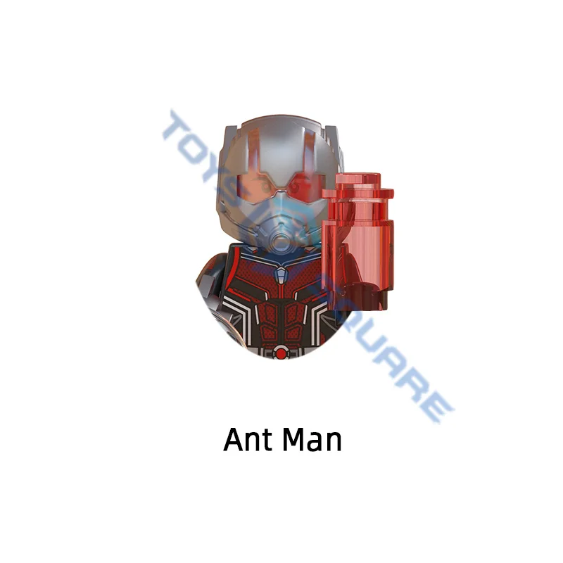 The Iron Captain Ant Doctor War Scarlet Machine Witch Thor Wasp Man Strange Model Building Blocks MOC Bricks Set Gifts Toys images - 6