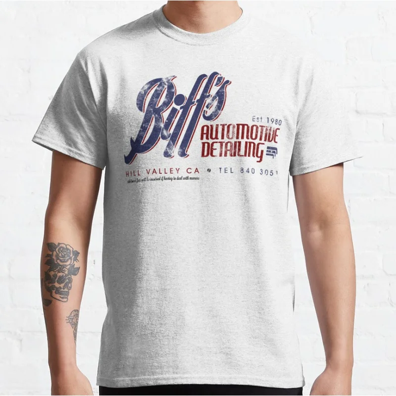 Винтажный научно-фантастический фильм 80-х с автодетализацией Биффа Назад в