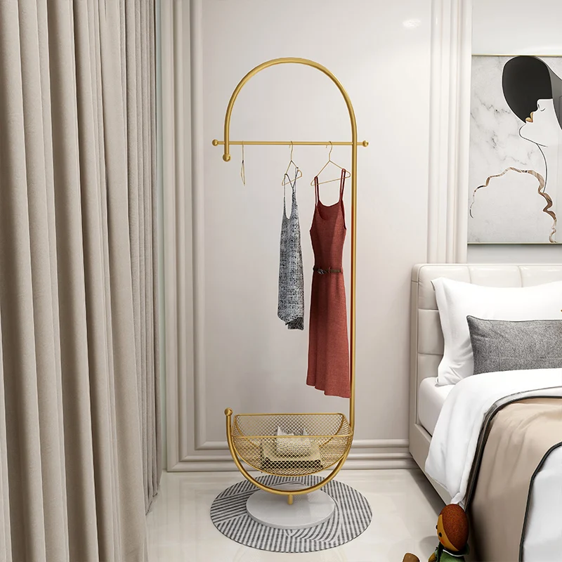 

Home Rolling Hallway Clothing Rack Drying Hanger Clothing Rolling Rack Standing Bedroom Perchero Ropa Modern Furniture LQQ200YH
