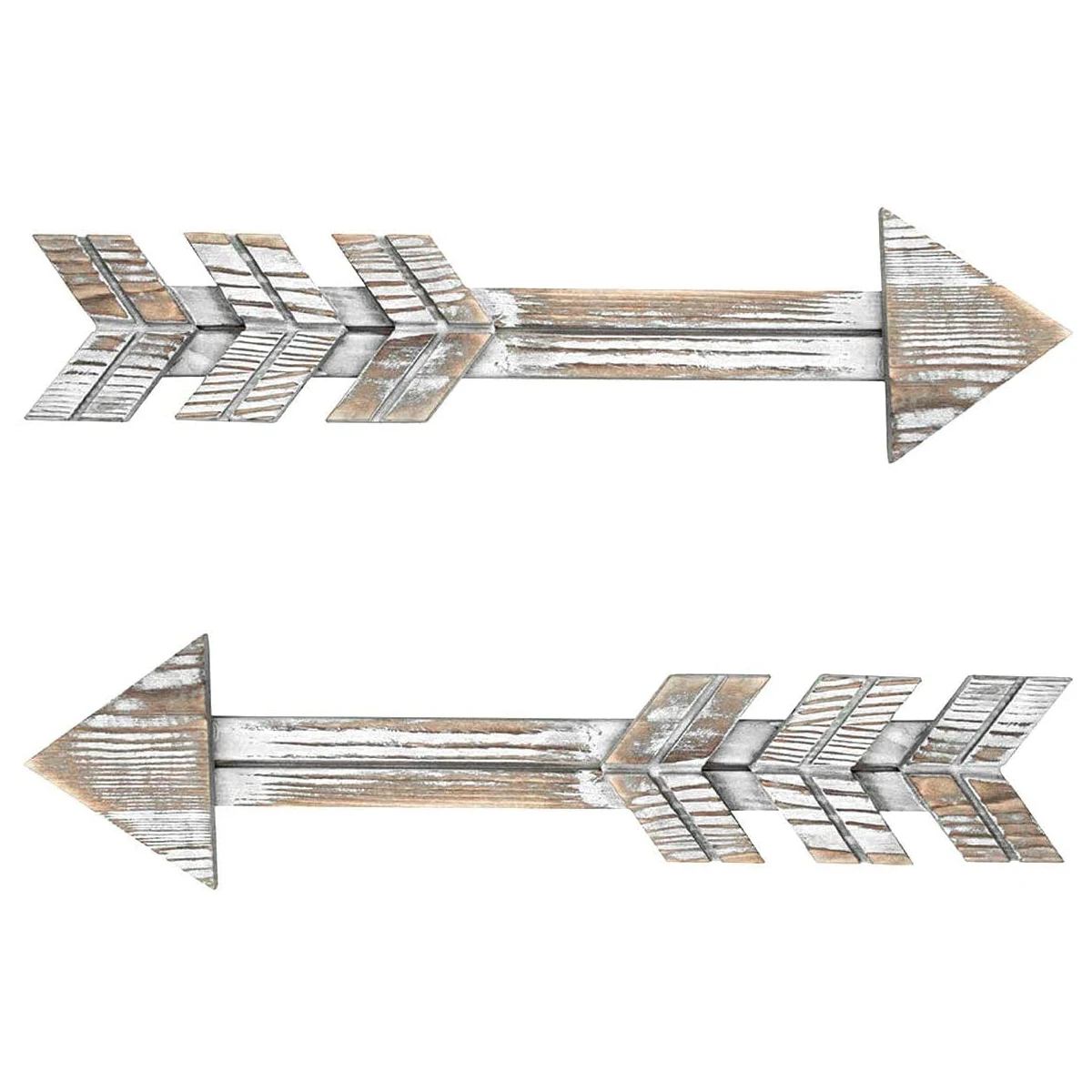 

Набор из 2 вывесок для стрел в деревенском стиле, с 2 крючками