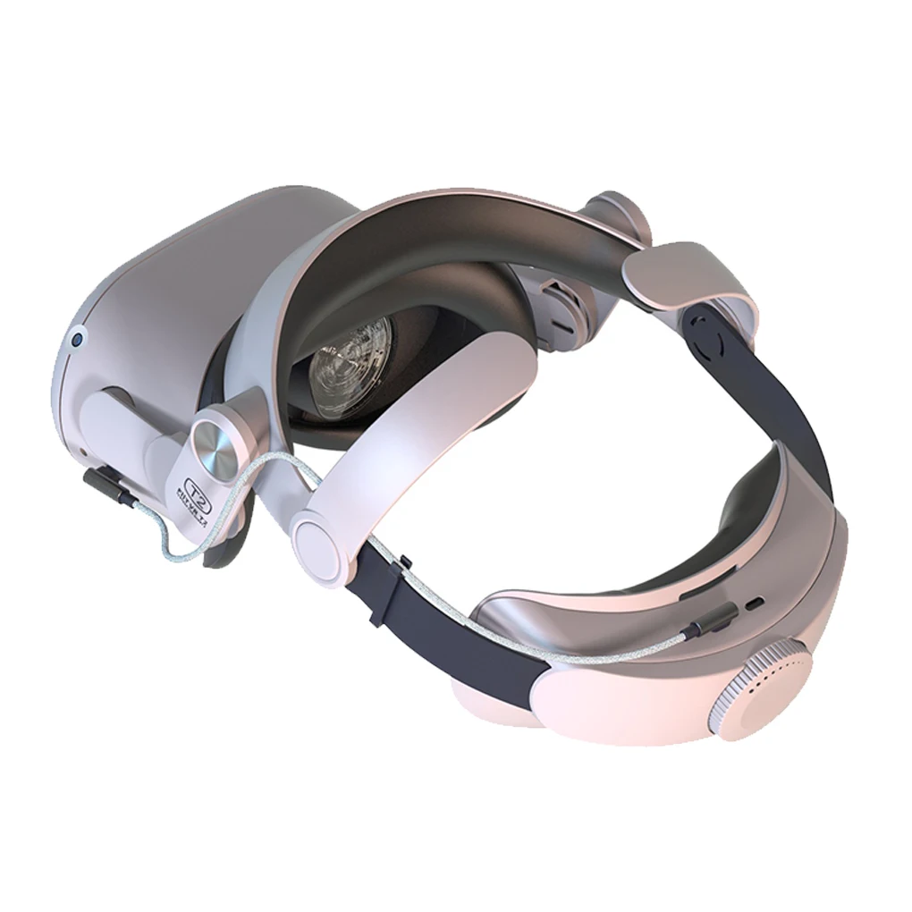 

Ремешок для головы VR гарнитуры пластиковый складной регулируемый фотоэлемент замена без блока питания