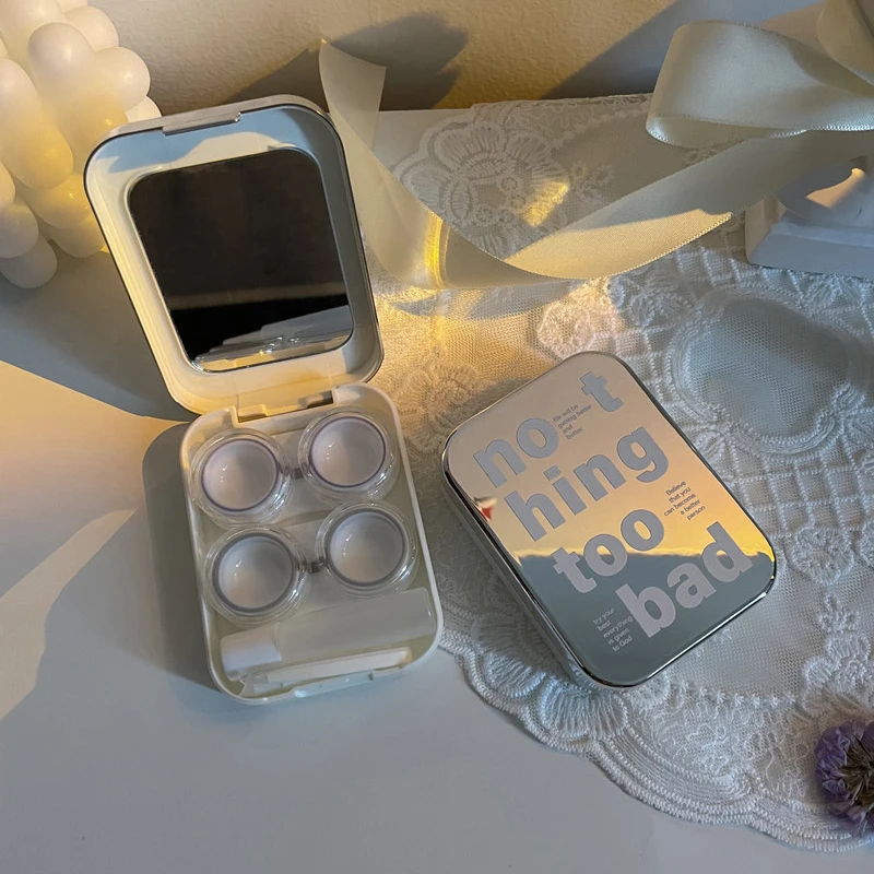 Дорожная коробка для контактных линз INS набор инструментов глаз Женский