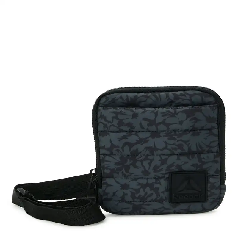 Shiny New Gorgeous  New Gorgeous Women's Eden Quilted Black Shiny Crossbody Bag with Removable Pouch - 155 Characters