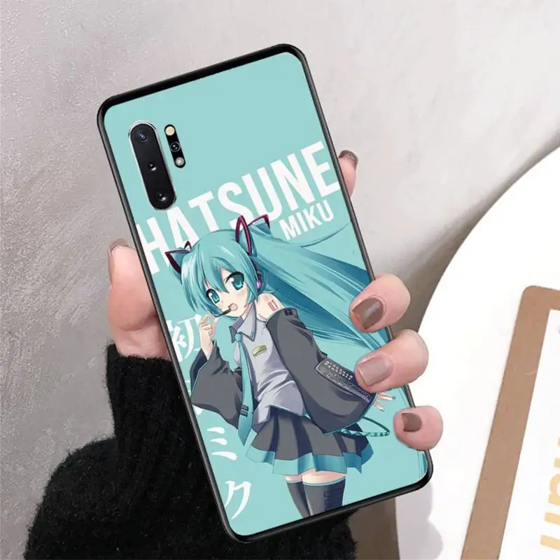 Телефонный чехол BANDAI Hatsune Miku для Samsung Note 5 7 8 9 10 20 pro plus lite ultra A21 12 72 |