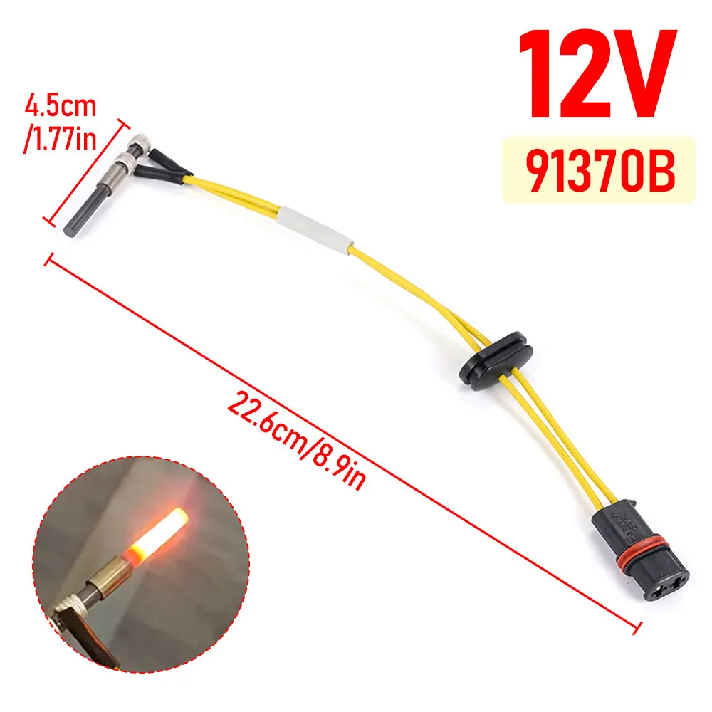 

Воздушный дизельный стояночный обогреватель, свеча накаливания, датчик пламени 91370B/91371B для 12 В 24 В для Webasto Air Top 35005000 Воздухонагреватели