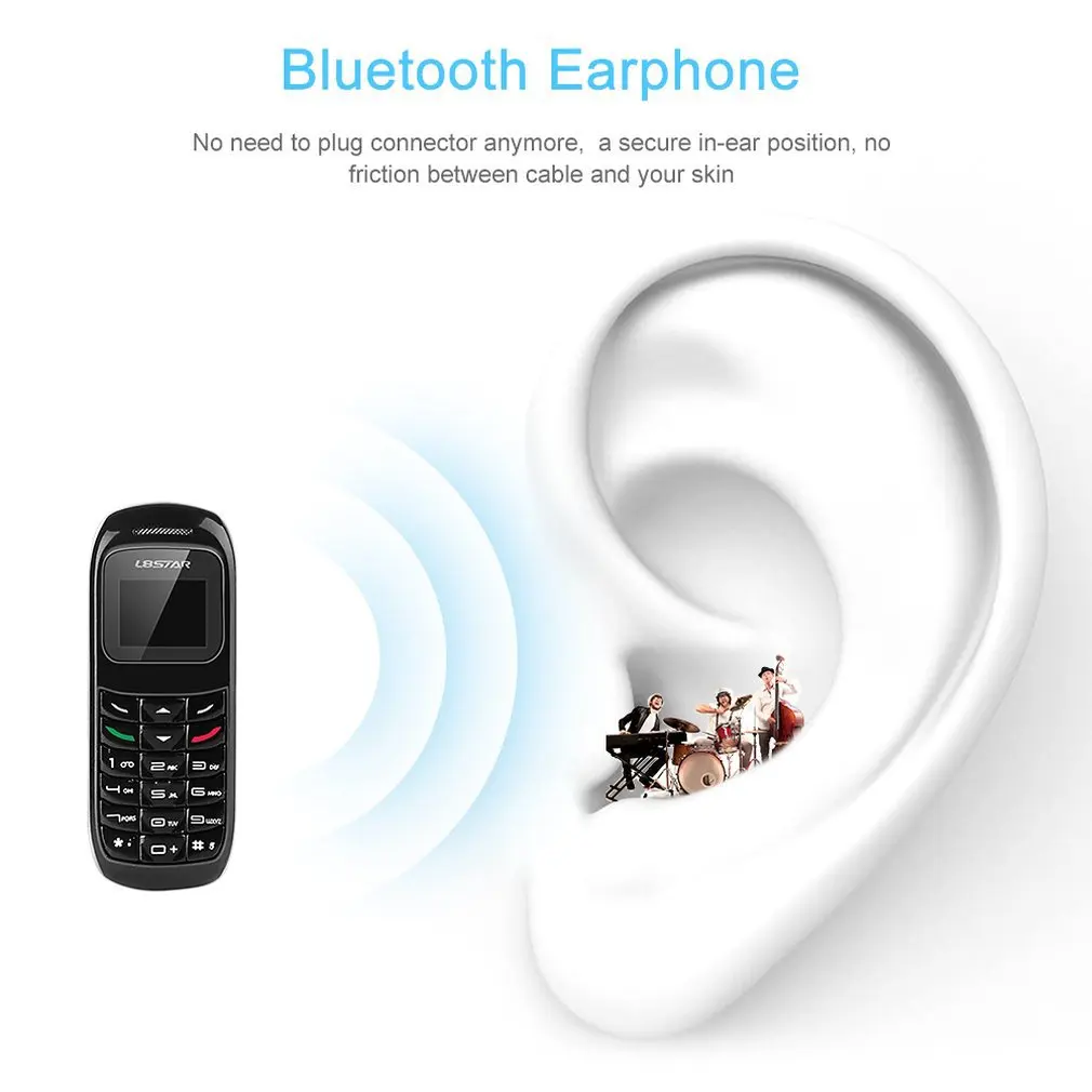 Мини-телефон мобильный телефон L8STAR BM70 беспроводные Bluetooth-наушники сотовый стерео