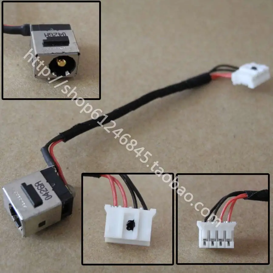 Free Shipping For LENOVO Y450 series dedicated power supply interface power connector line