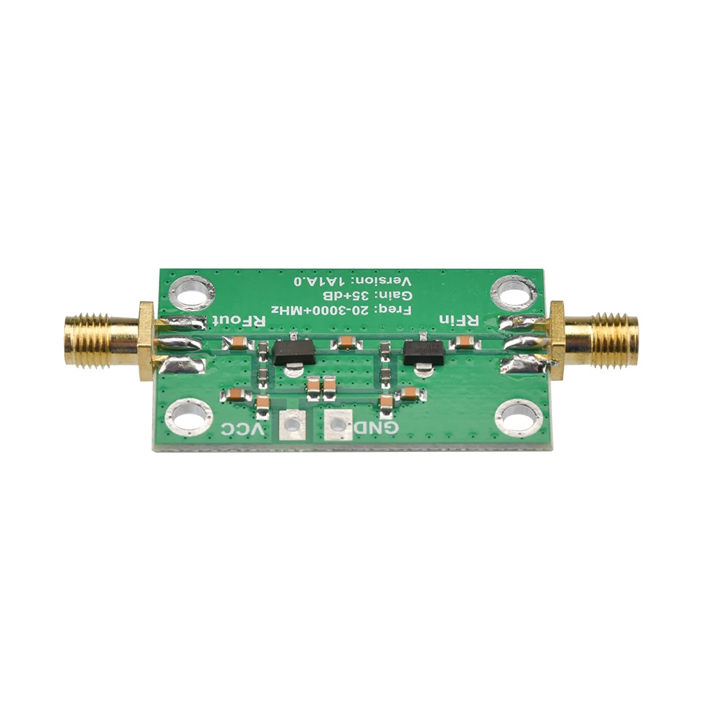 

RF Broadband Low Noise Amplifier LNA 20-3000MHz Gain: 35dB for FPV Racing Drone