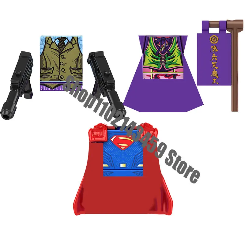 

KF blocks KF6155 1666 1667 1668 Superman The Joker anime bricks mini action toy figures Assemble blocks toys birthday gifts