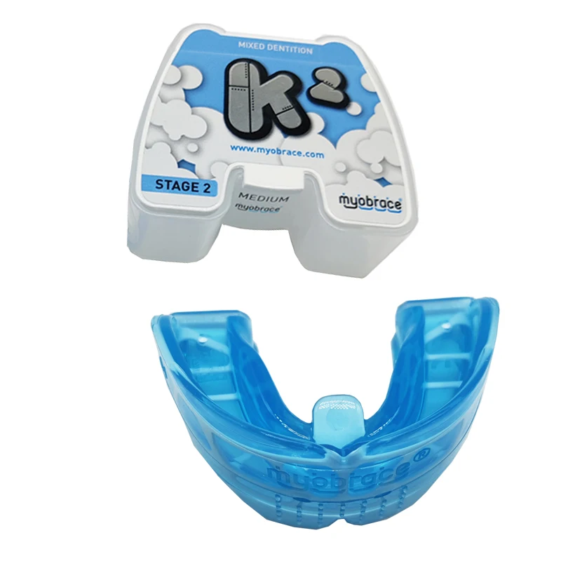 

K2 Myobrace Mixed DentitionDental Orthodontic Braces MRC Teeth Trainer Appliance Myobrace K2 for Kids Treat Upper and Lower Jaw