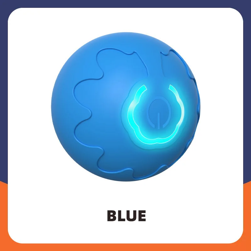 Игрушечный мяч для собак умный автоматический подвижный вращающийся