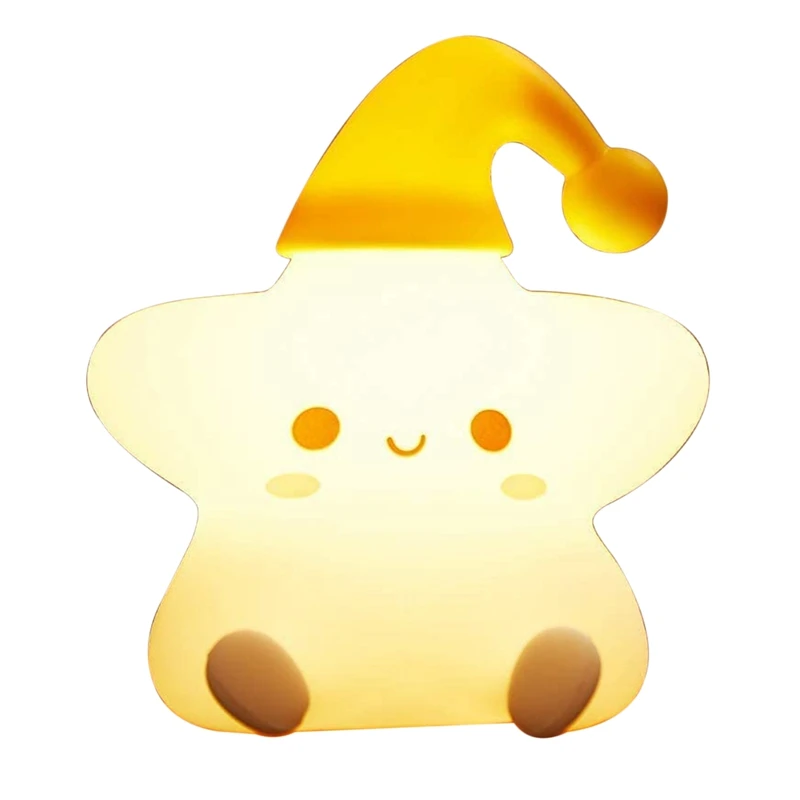 

Children's Night Light 7-Color Stars Night Light Chandelier Children's Bedroom Bedside Cute Room Decorations