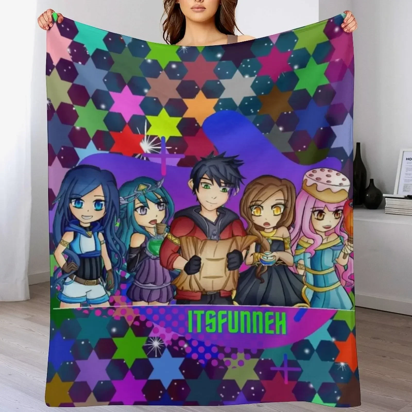 Itsfunneh and the krew звезды пледы свободные модные диваны для диванов одеяла