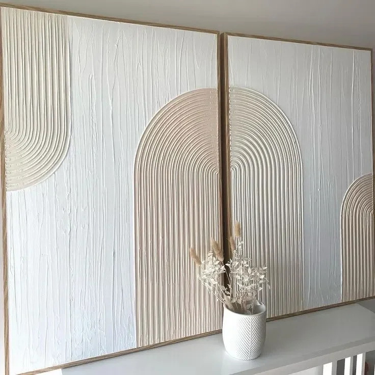 Палитра с ножом текстурная толщина искусственные настенные подвески цветная