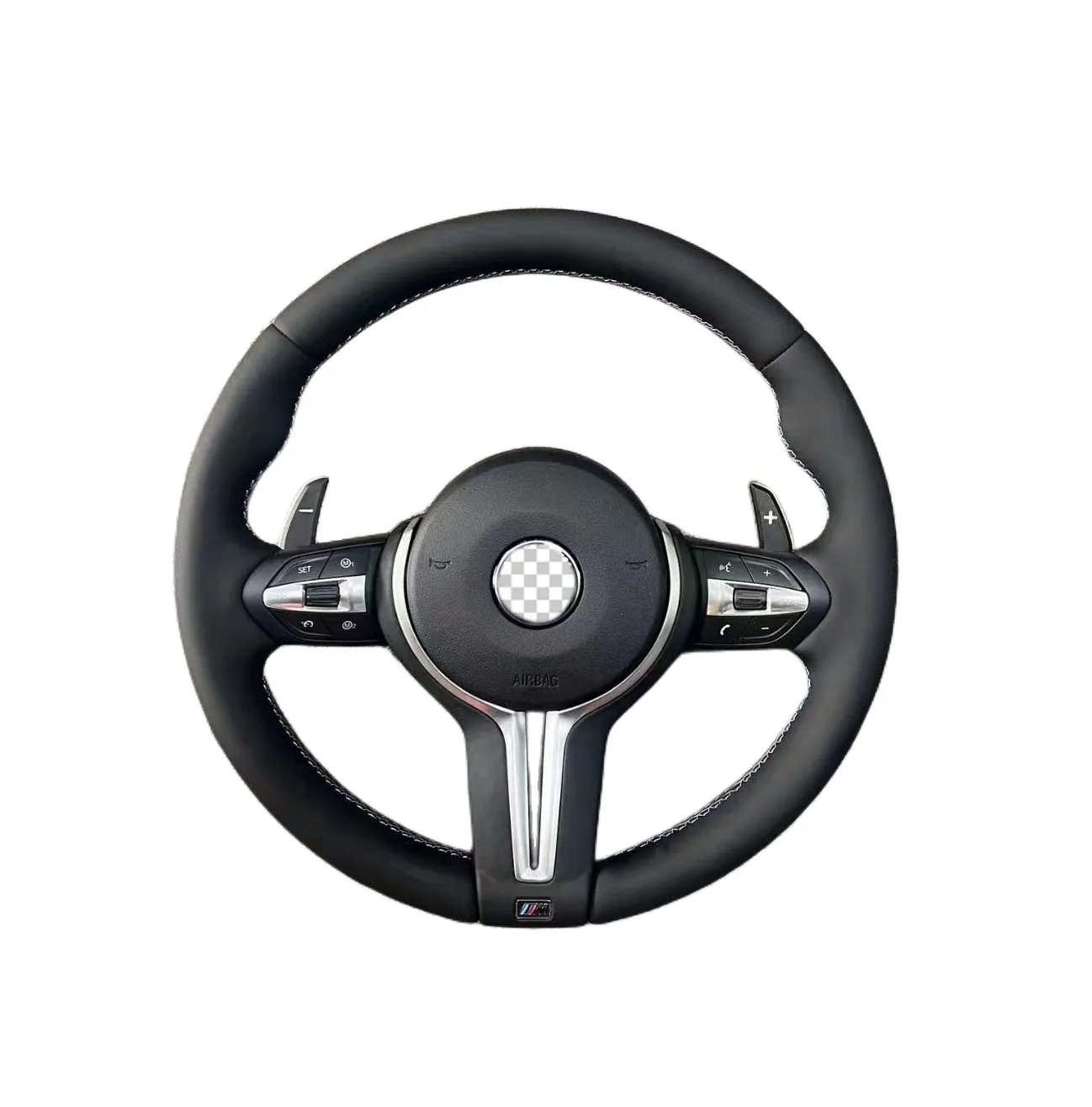 

Кожаное рулевое колесо для BMW M5 F10 F11 F18 M6 F06 F12 F01 F02 F30 F35 F15