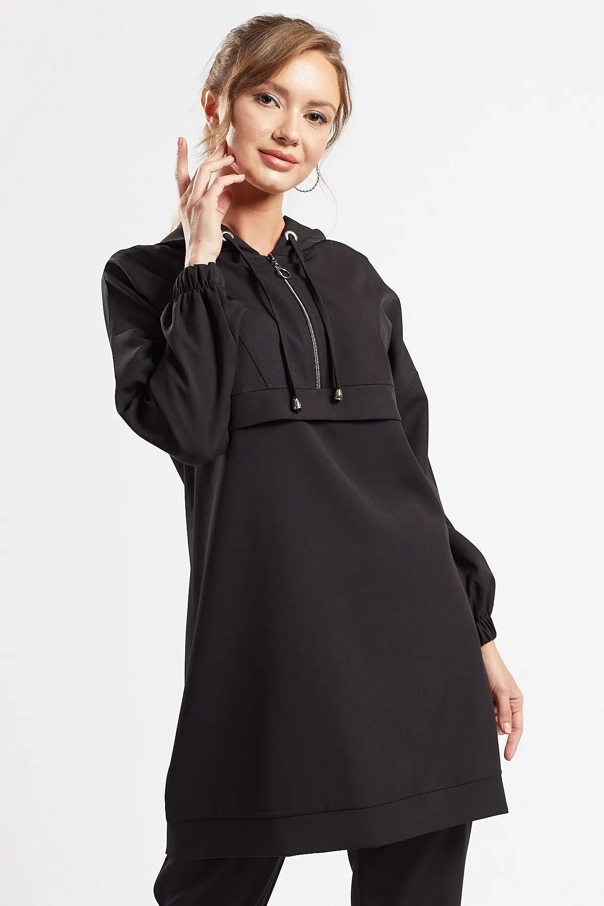 

Female Black Zipper taylor Team Women's Islamic Team 2021