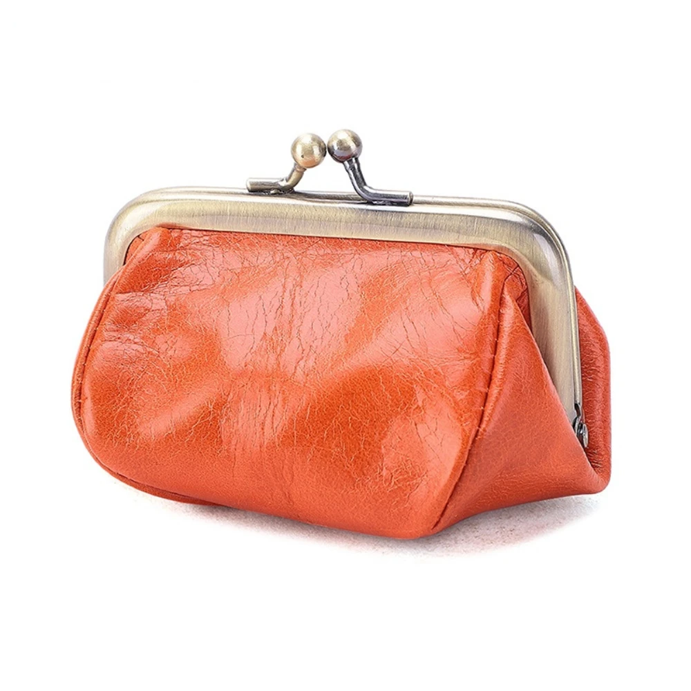 

Vintage Wallet Mini Women's Leather Purse / Leather / Handmade Change Cow Genuine Change Wallet Coin