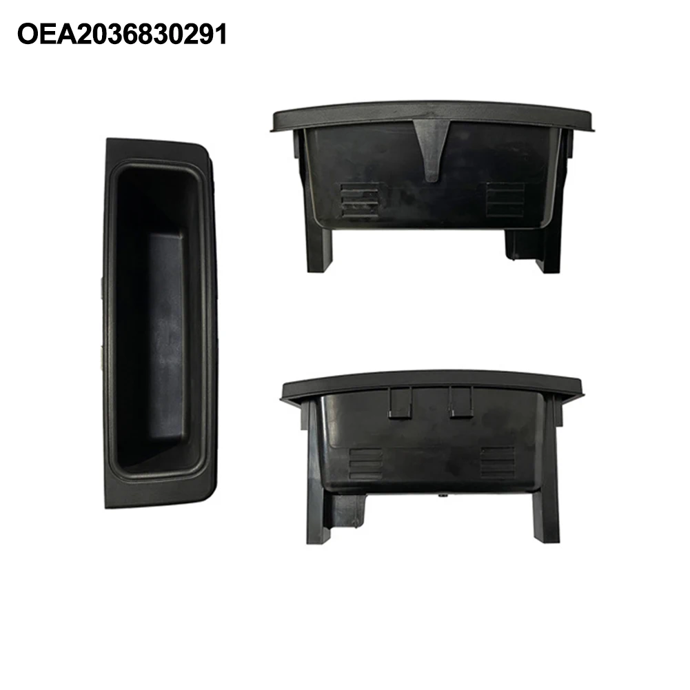 

1pc For Mercedes Car Black Storage Box Center Console Storage Tray ABS For Mercedes For Benz W203 C-Class C240 C320 C230