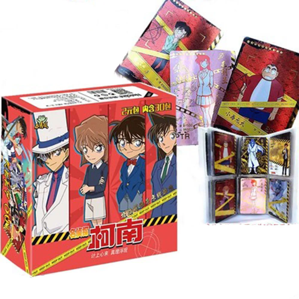 Оригинальная карточка Детектив Конан коллекция персонажей аниме флэш-карточка