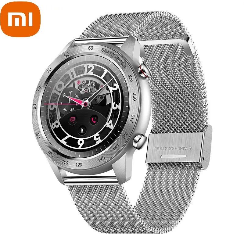 

Xiaomi Men Smart Watch Smartwatch Heart Rate Monitor Bluetooth Call Waterproof IP68 Fitness Sports Watches Women For Huawei GT2