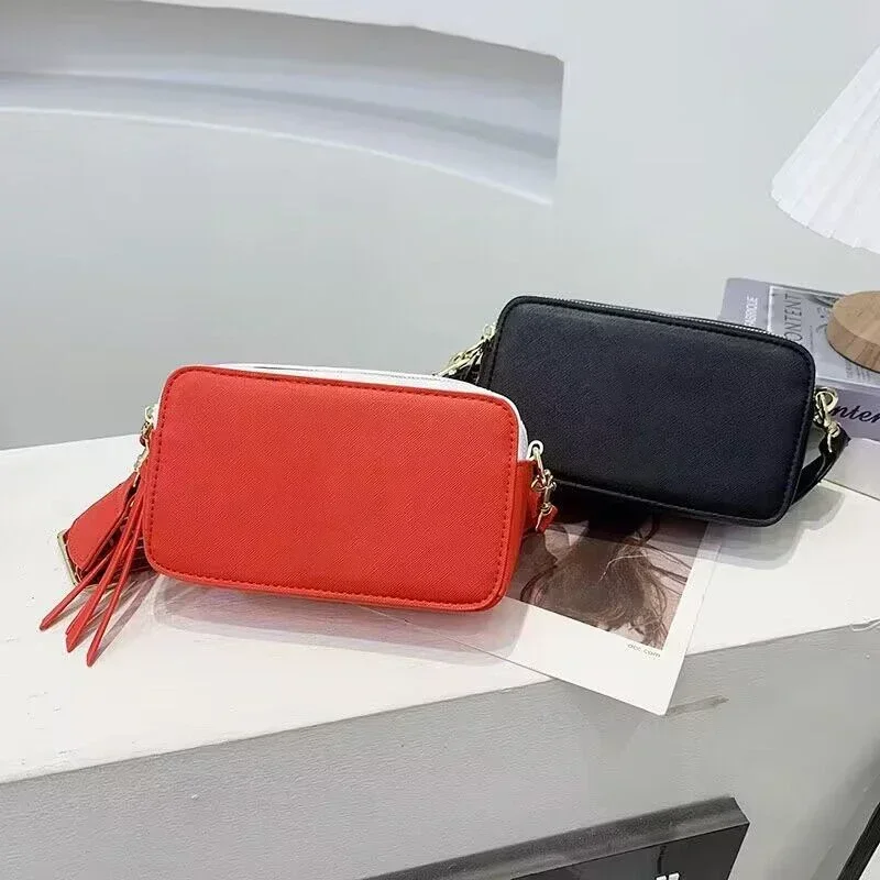 

BAG417M41-M48 Новая модная повседневная женская сумка с широким ремнем через плечо, простой роскошный бренд Сумочка с текстурой