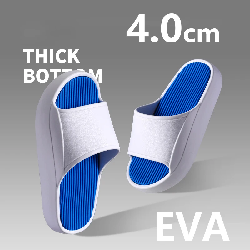 

The New Thicker Comfortable Slippers For MenAnd Women Home BathroomBath CoupleThick Bottom Home Sandals And Slippers Summer Wear