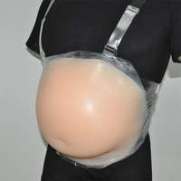 silicone belly cosplay pregnancy skin tone belly bump fake pregnant crossdressing belly reverse performance props fake belly