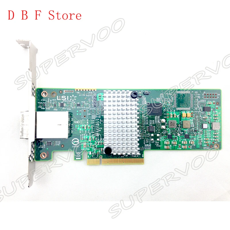 

SAS 9300-8e SAS 12 ГБ/сек. PCIe 3,0 8-портовый хост-адаптер шины