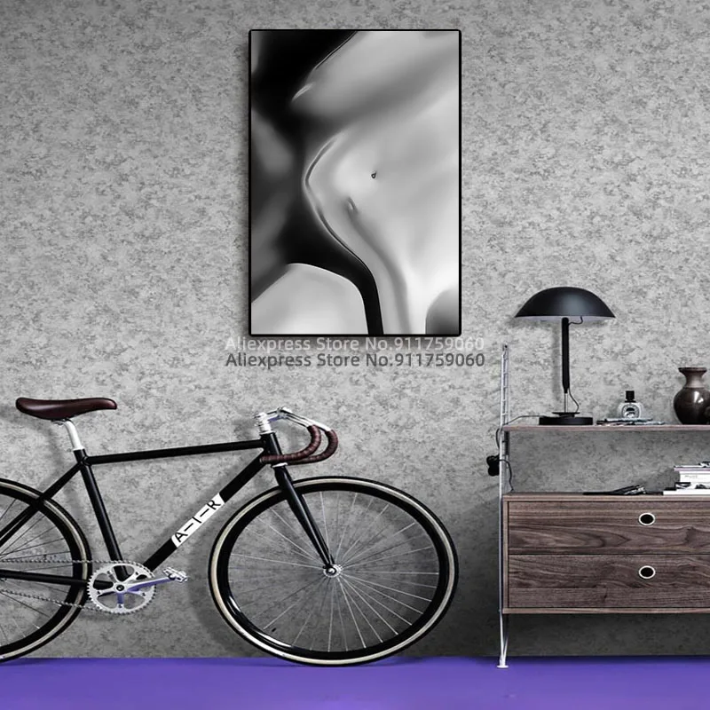 Абстрактный мужчина и женщина фотография стены с рисунком для украшения без