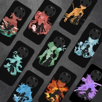 babaite genshin impact anime phone case for samsung a51 a30s a52 a71 a12 for huawei honor 10i for oppo vivo y11 cover